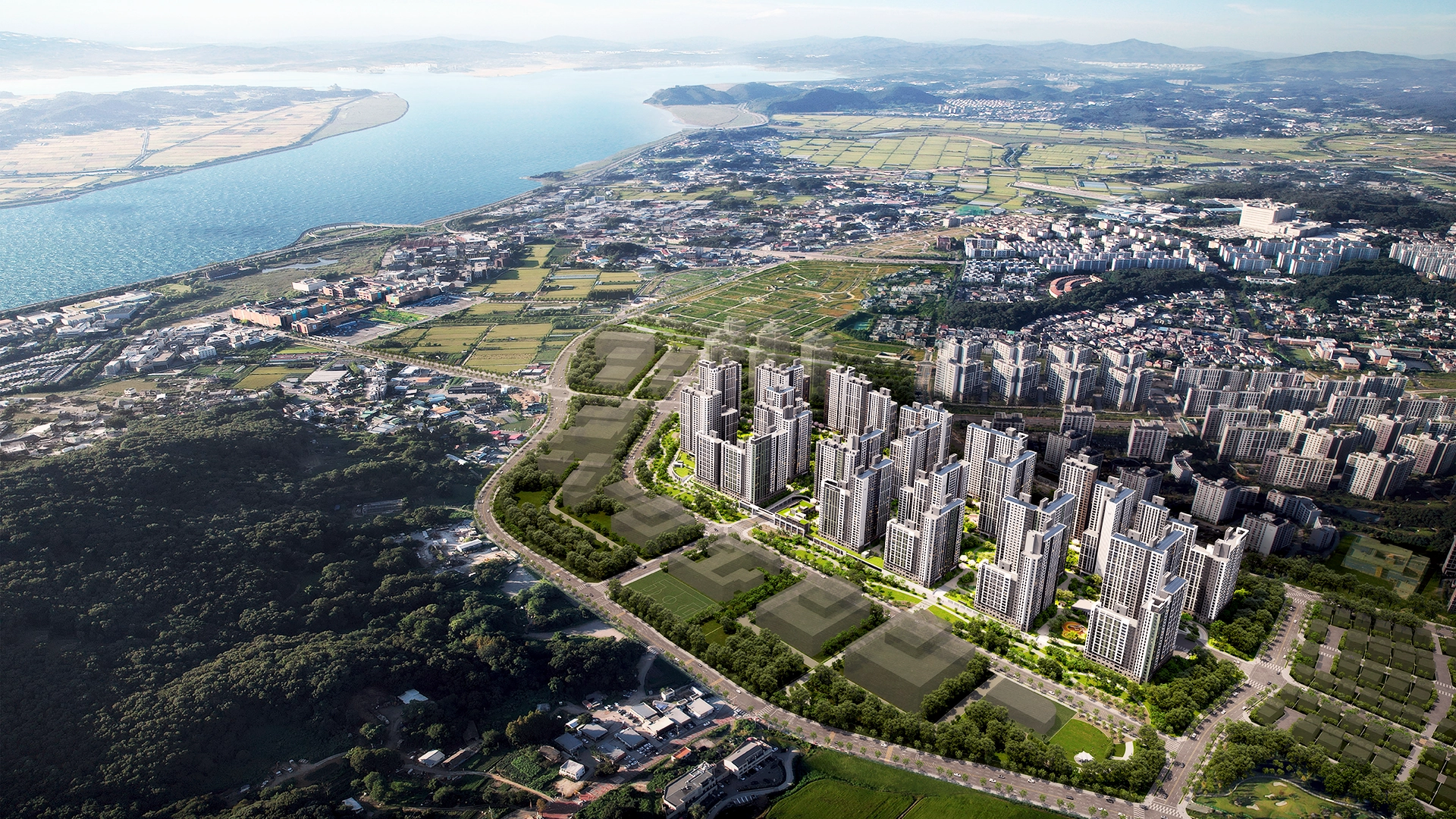 운정 아이파크 포레스트 단지 전경